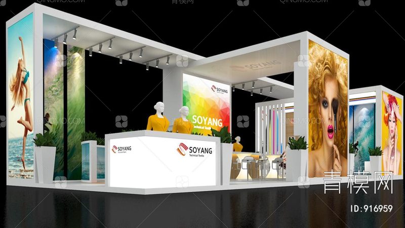环保展台装饰，选对材质比压低预算更重要
